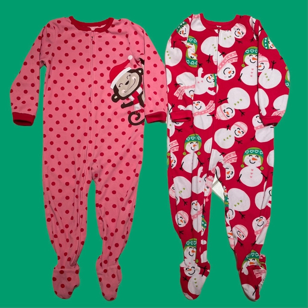 ❌SOLD❌ 🟢2/$12🟢 3T Christmas Pajamas